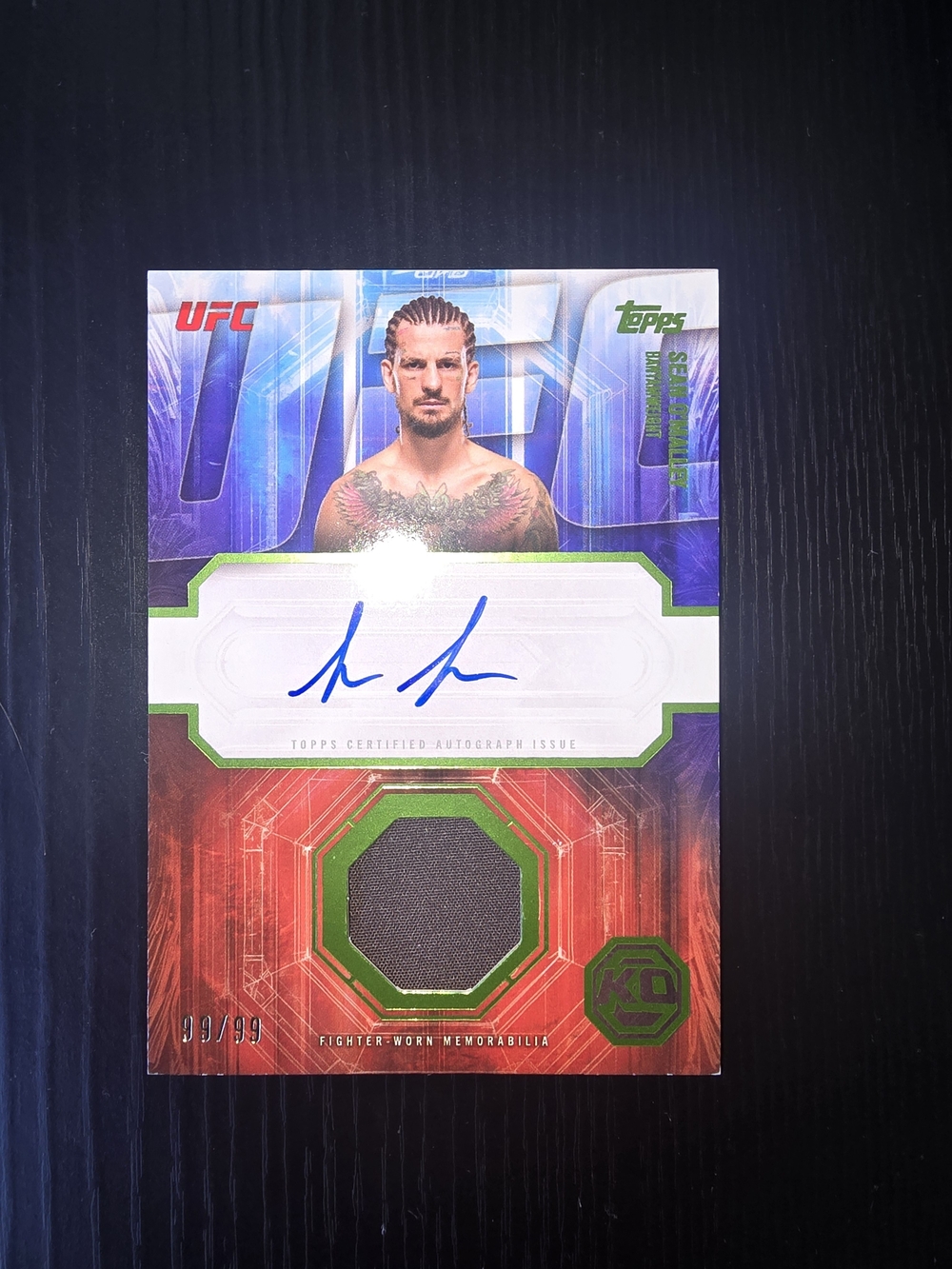 Sean O'Malley 2026 Topps Knockout UFC Card
